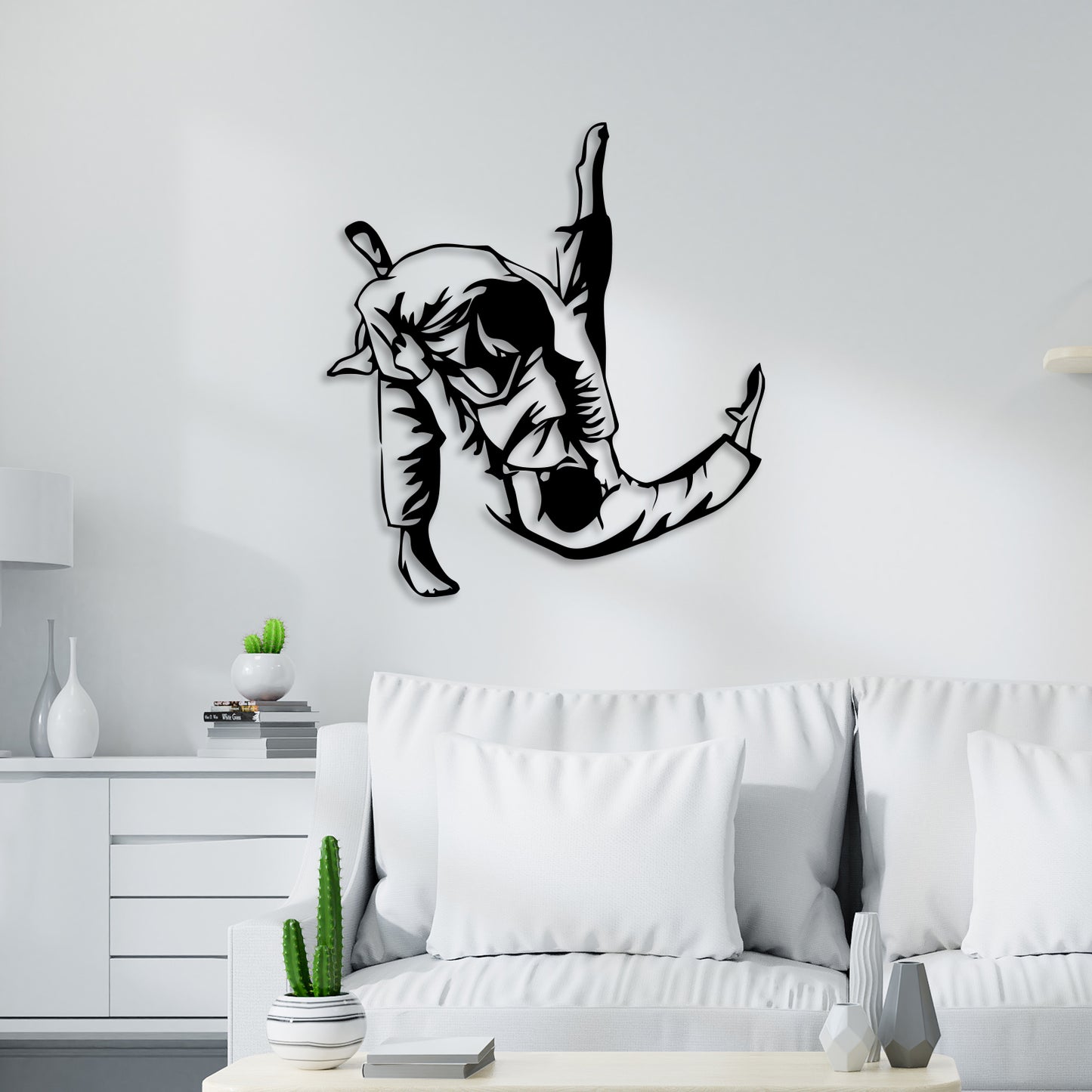 Karate Metal Wall Art