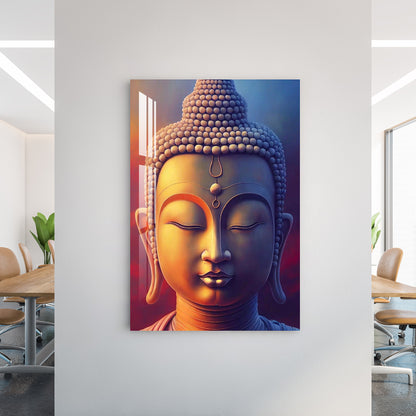 Lord Gautam Buddha Acrylic Wall Art