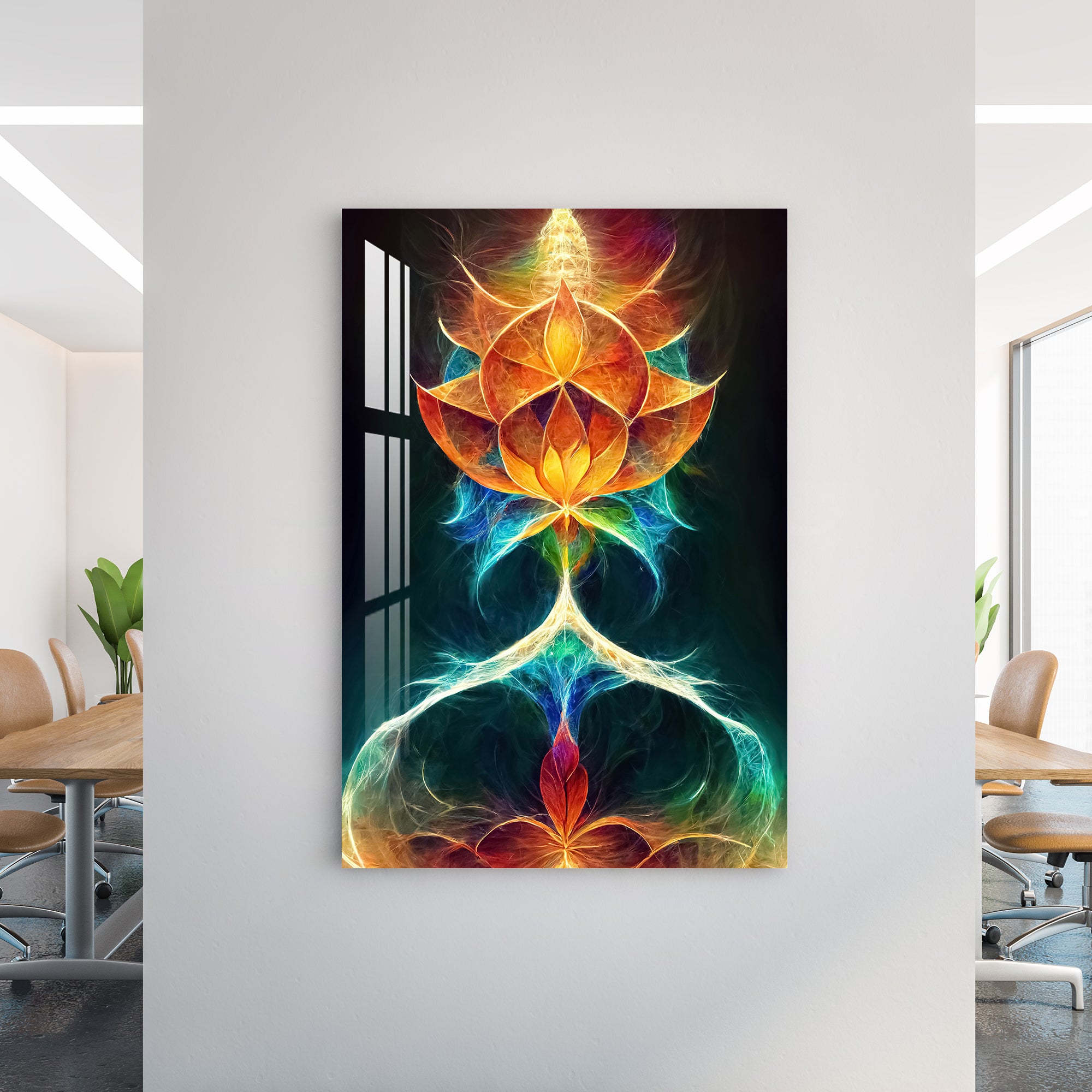 The Spark of Divine Acrylic Wall Art