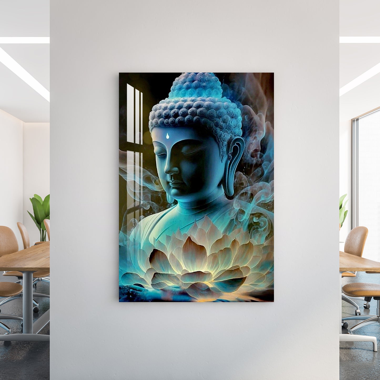 Divine Buddha Acrylic Wall Art