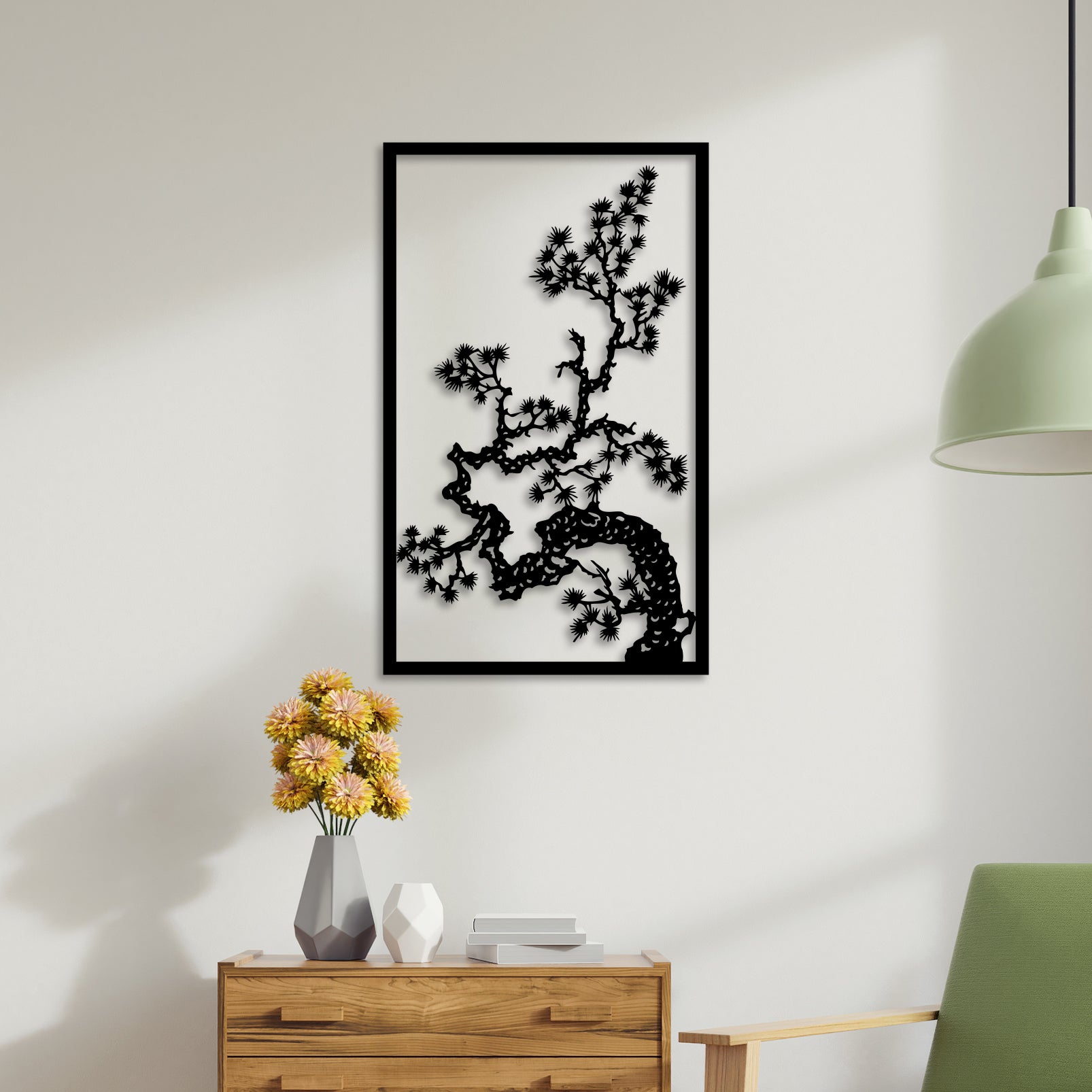 Tree & Branches Metal Wall Art