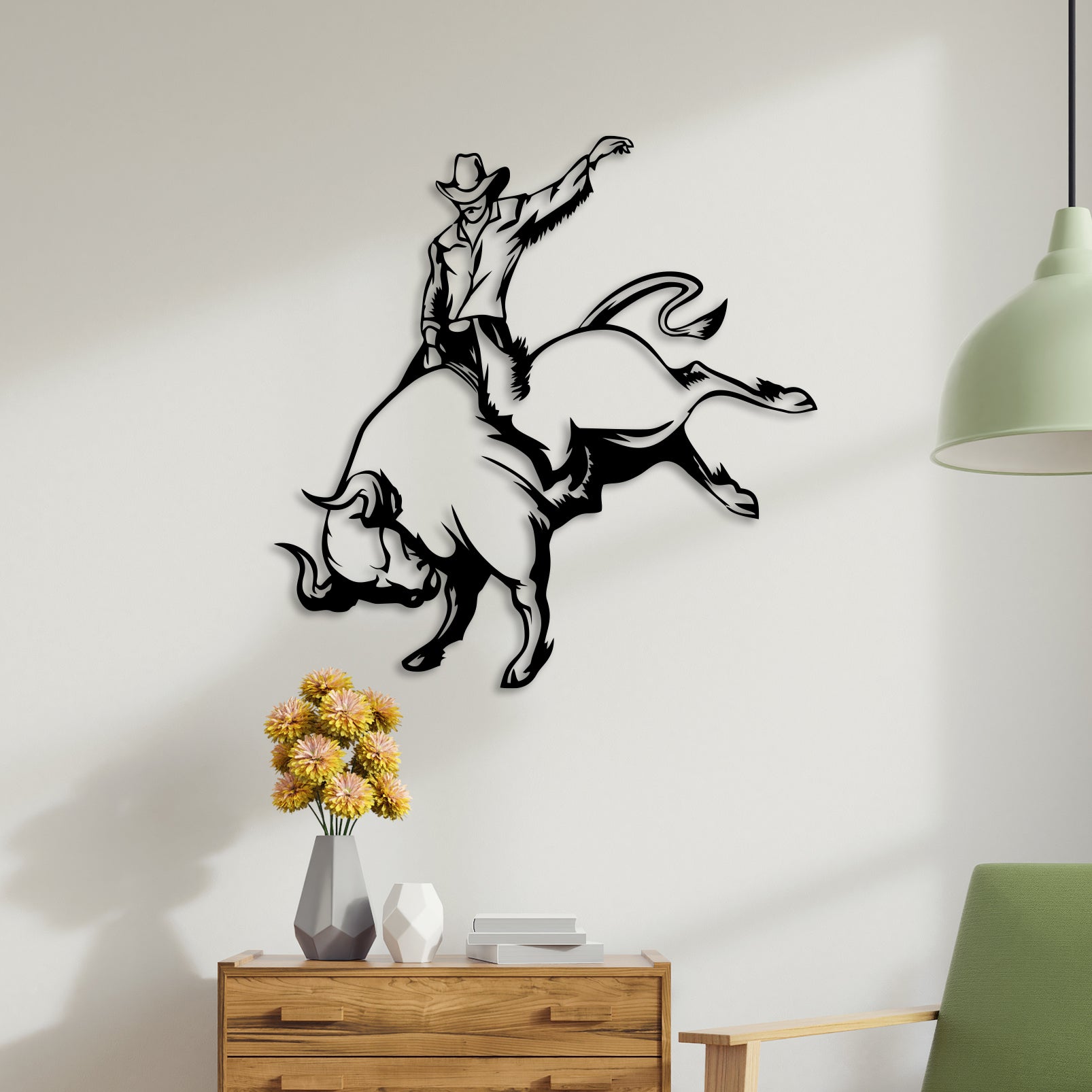 Spanish Bull Fight Metal Wall Art