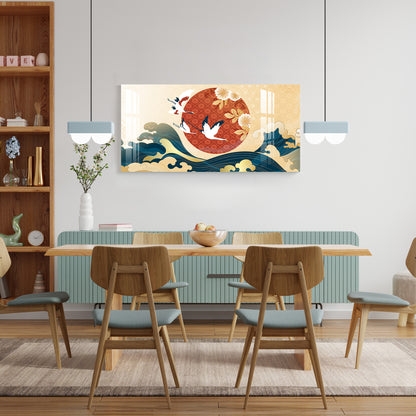 Summer Waves Acrylic Wall Art