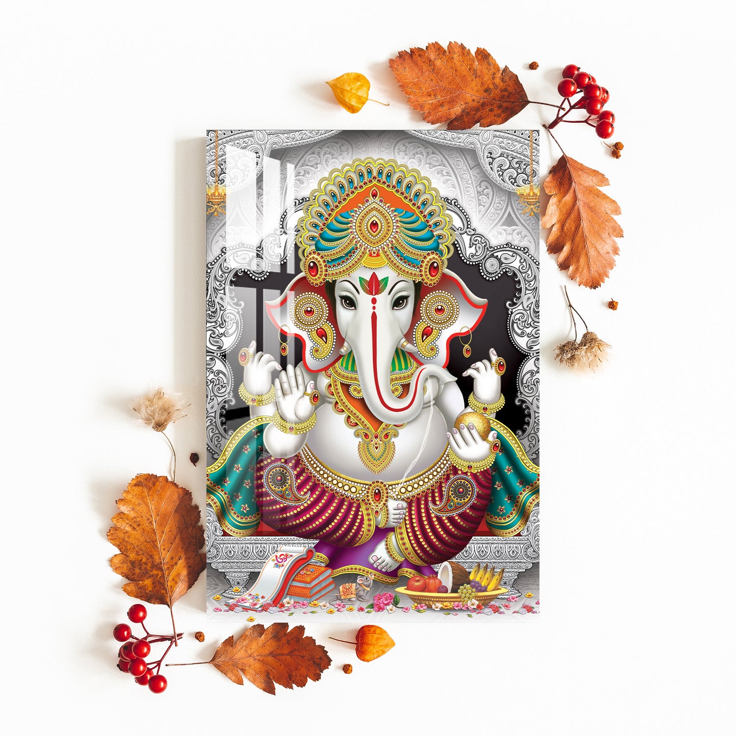 Ekdanta Ganesh Acrylic Wall Art