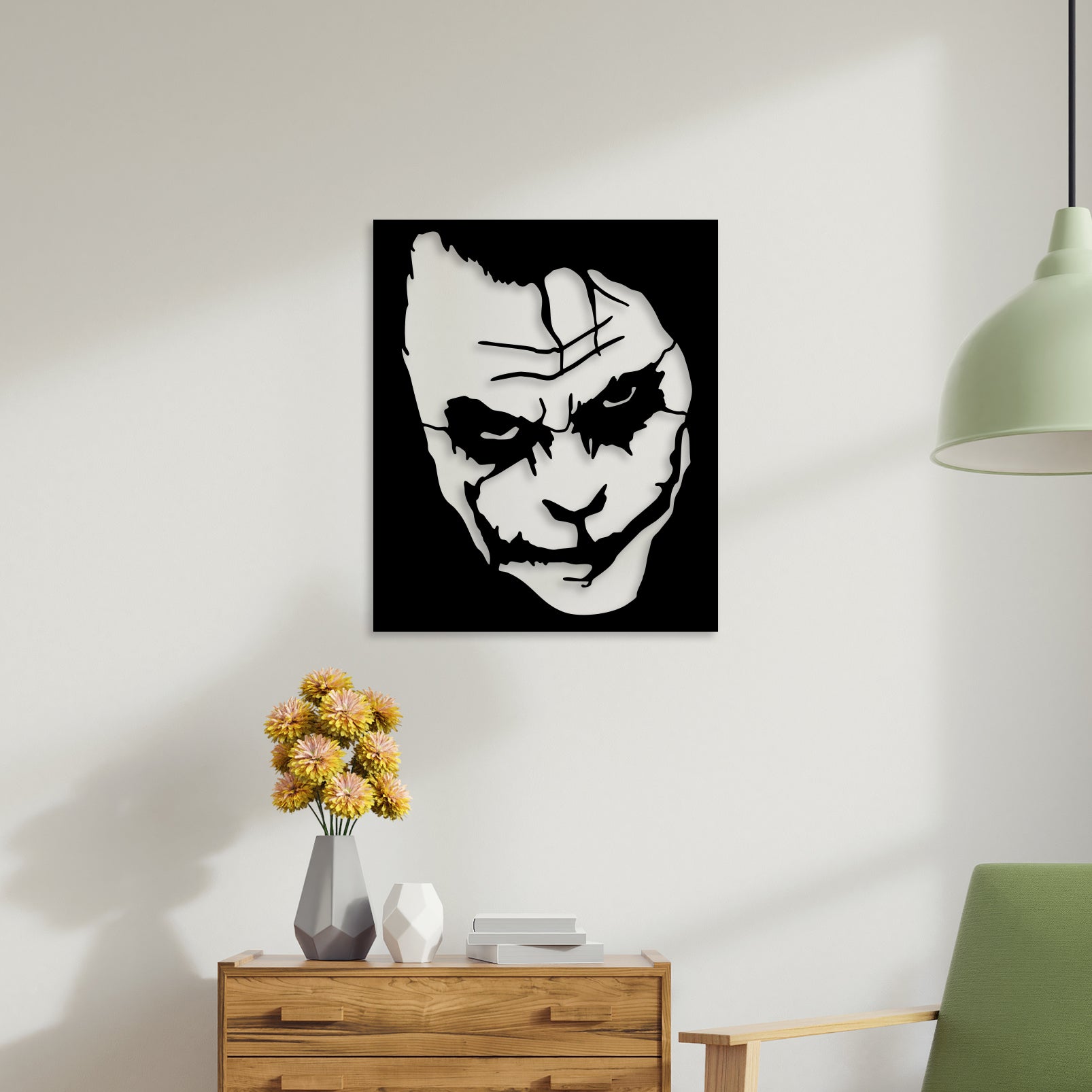 Heath Ledger Metal Wall Art