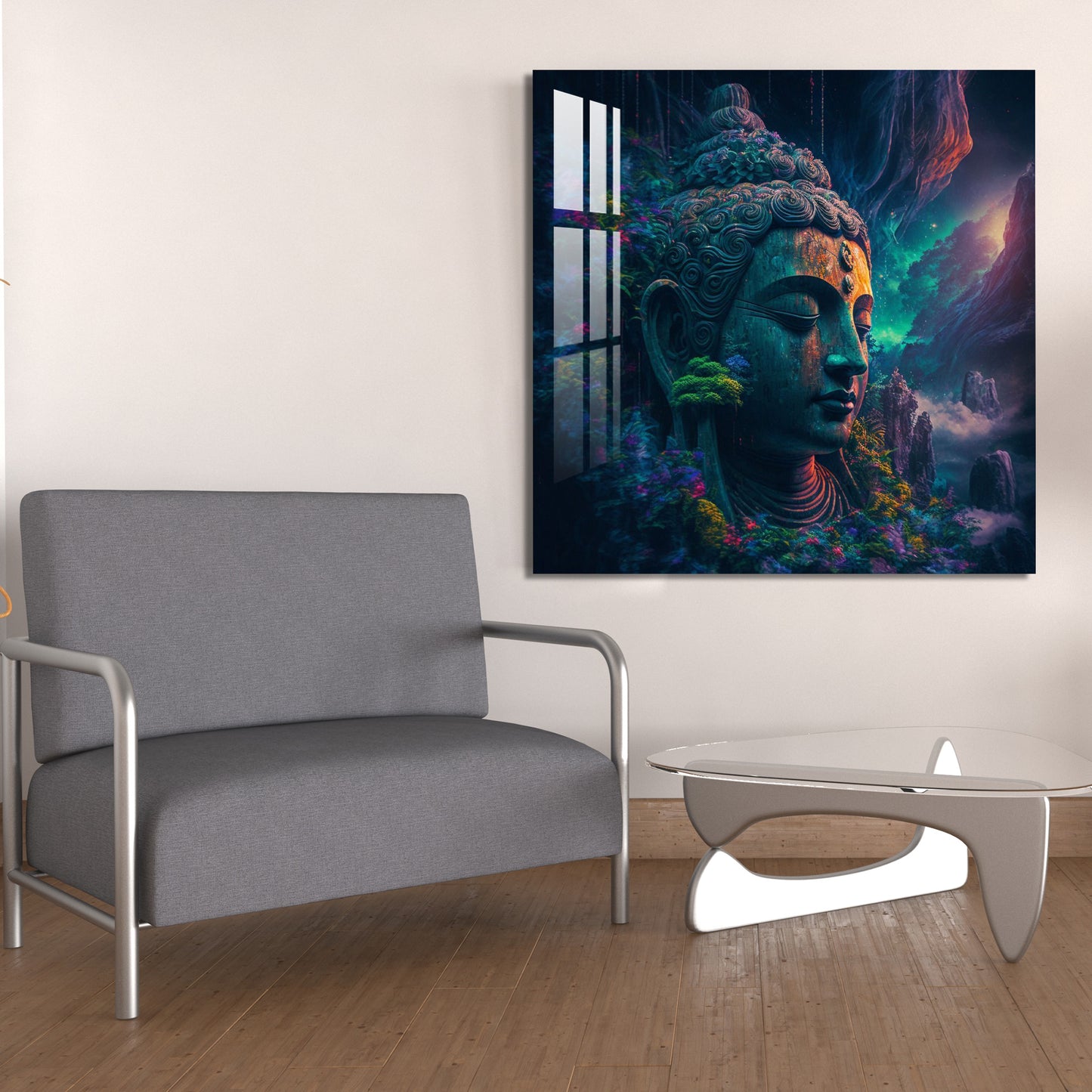 Lord Buddha Acrylic Wall Art