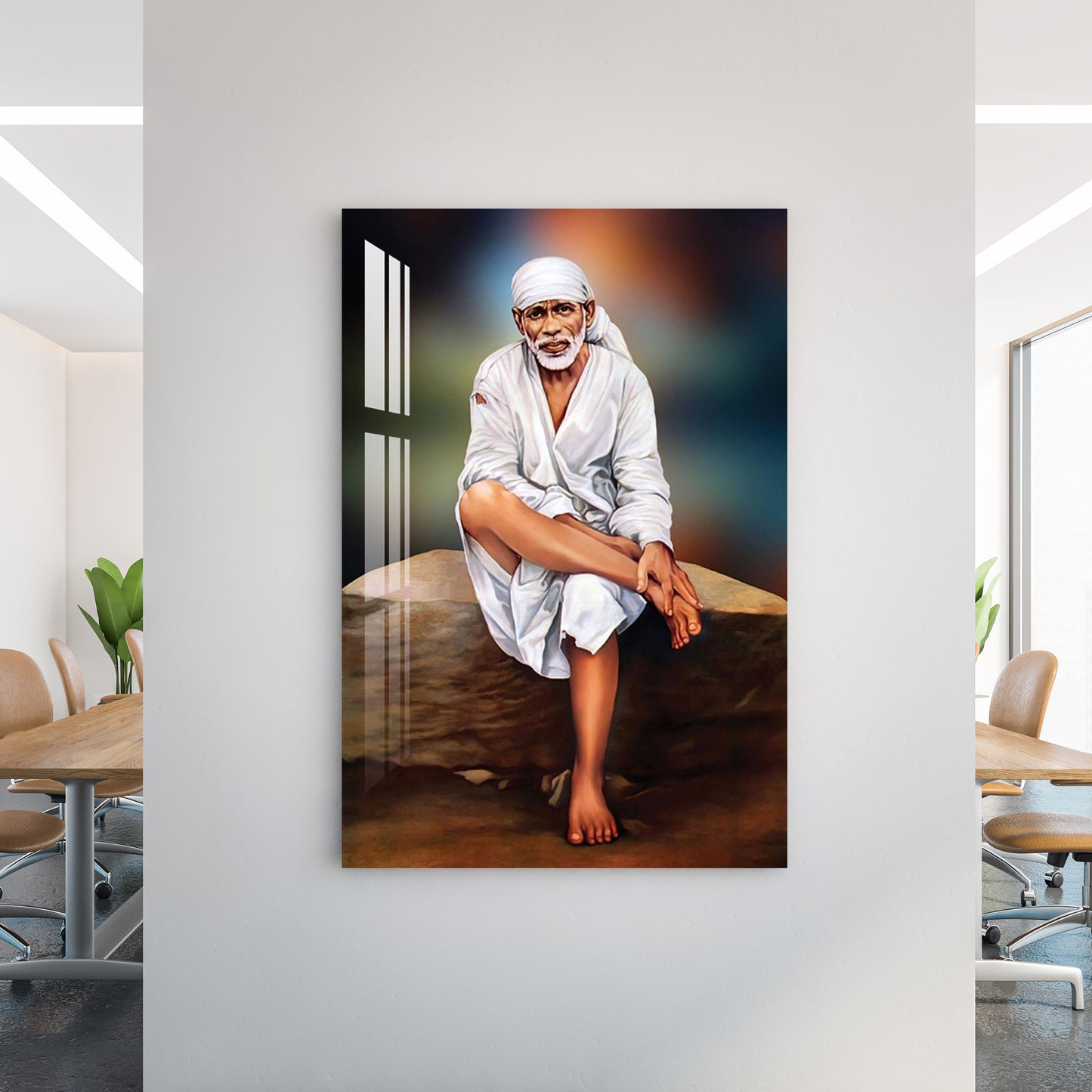 Shirdi Sai Acrylic Wall Art