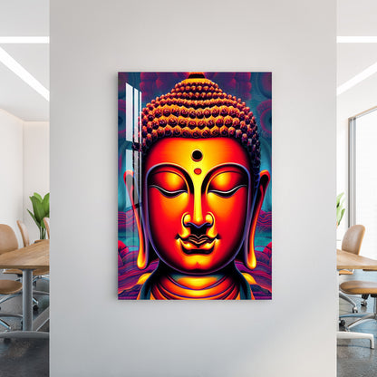 Meditating Buddha Acrylic Wall Art