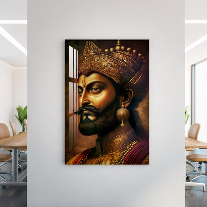 Chatrapati Shivaji Maharaj Acrylic Wall Art