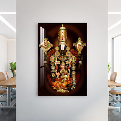 Lord Venkateswara Swamy Acrylic Wall art