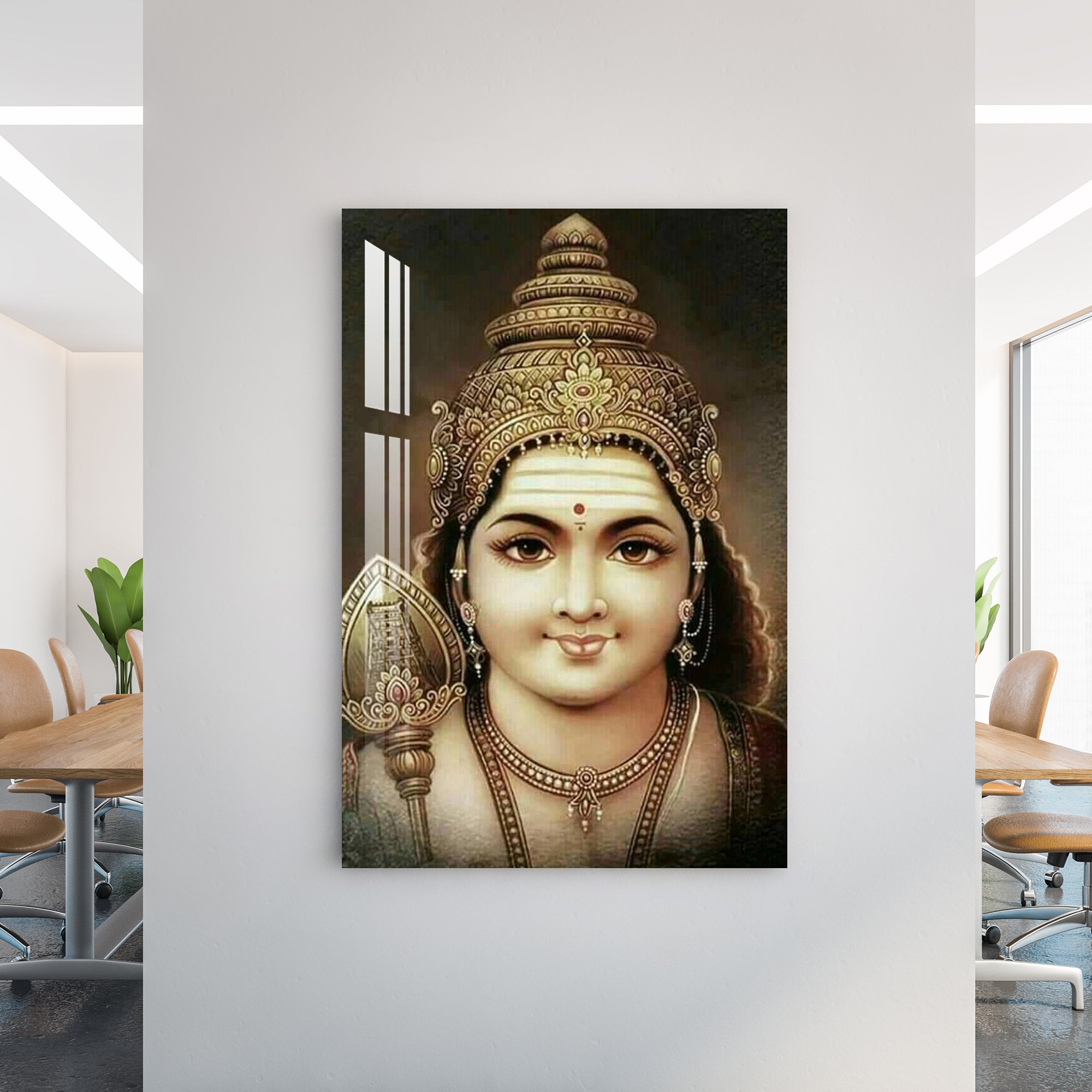 Beautiful Murugan Acrylic Wall Art