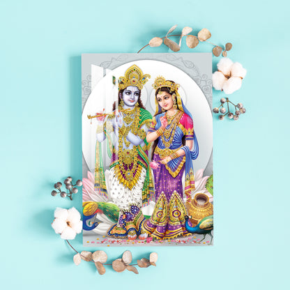 Radha & Krishna Acrylic Wall Art