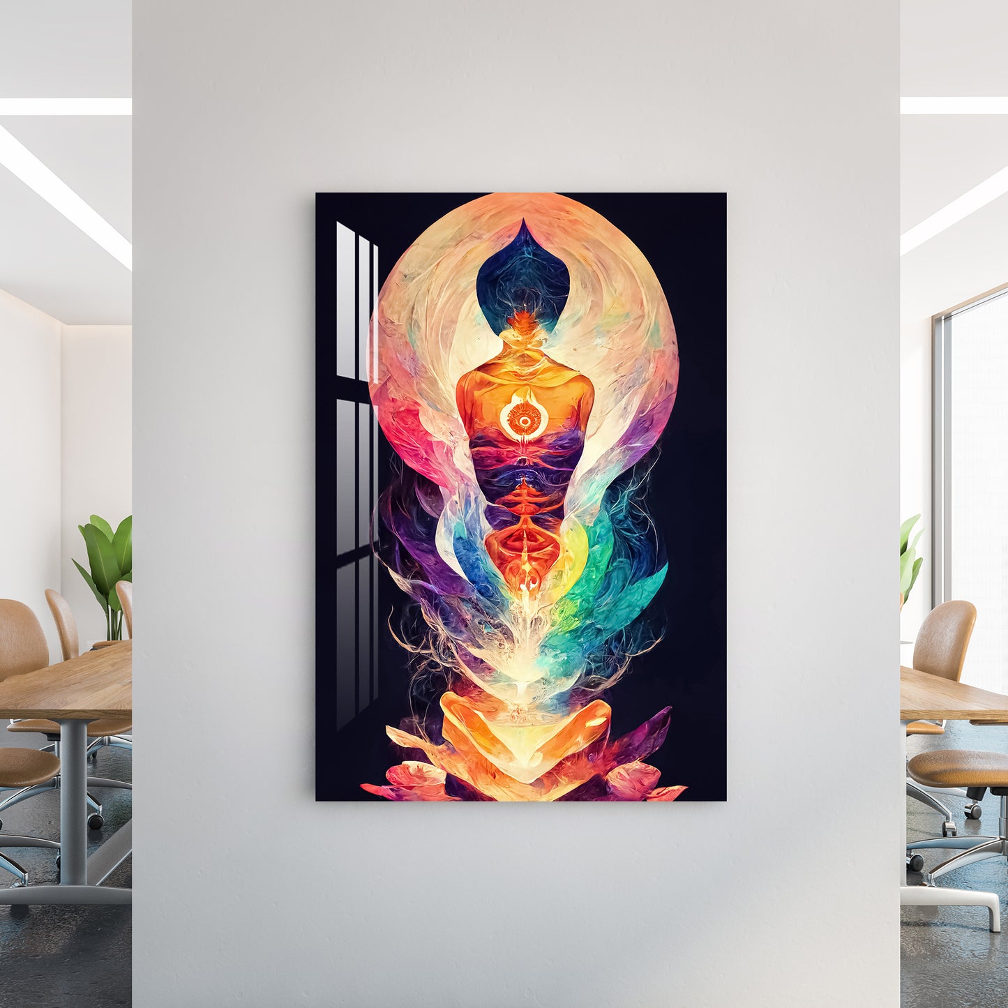 Chakra Balancing Acrylic Wall Art