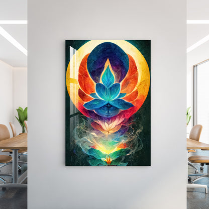 Buddhism Chakra Acrylic Wall Art