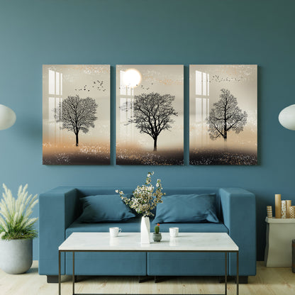 Beautiful Morning Acrylic Wall Art (Set of 3)