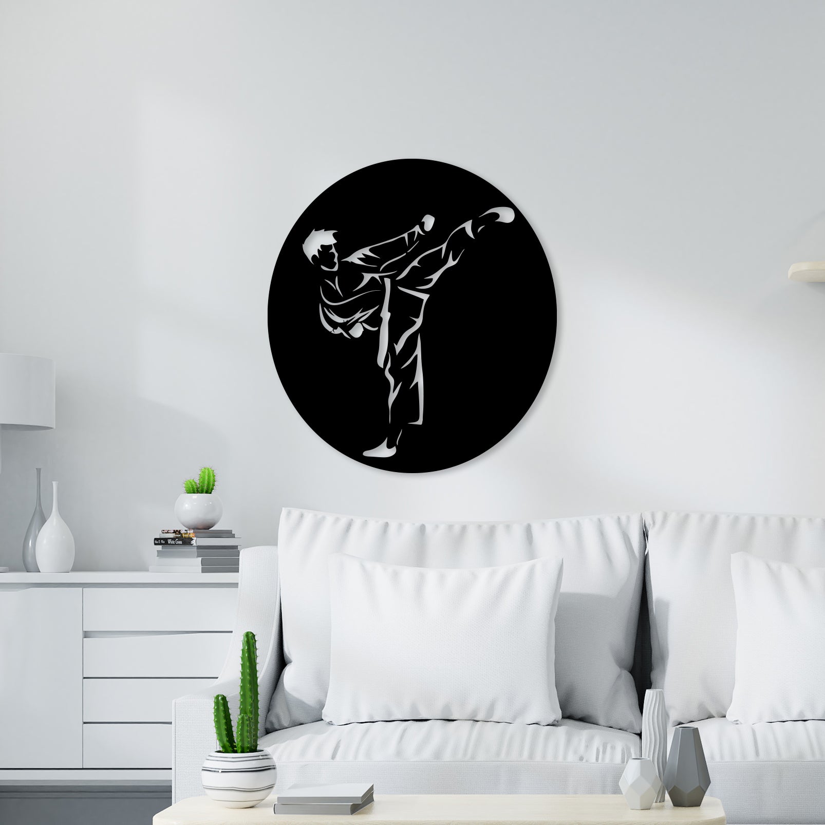 Judo Karate Metal Wall Art