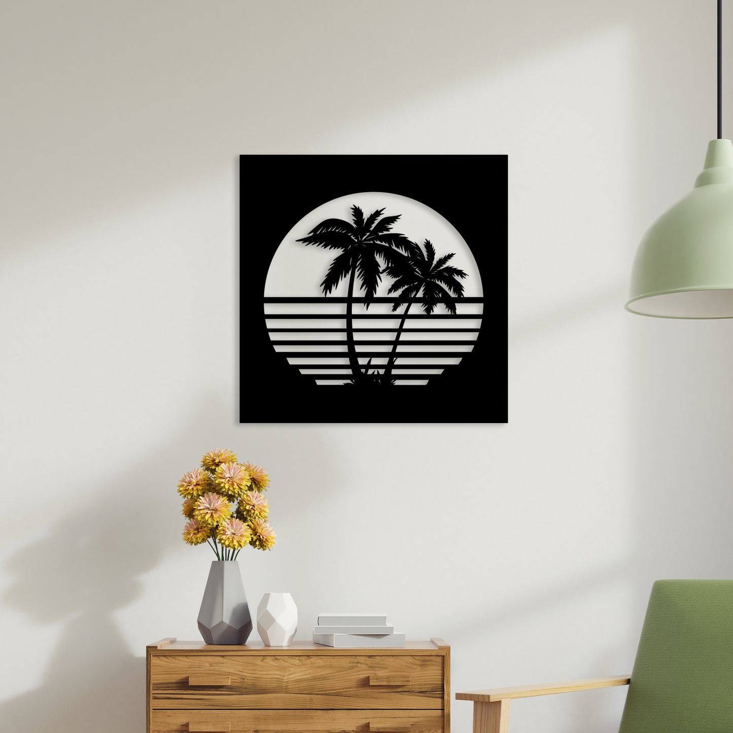 Beach Look Metal Wall Art