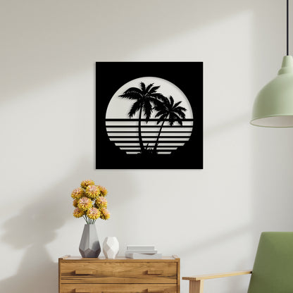 Beach Look Metal Wall Art