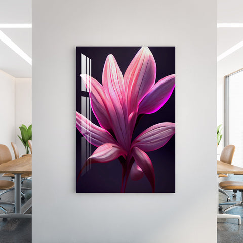 Pink Magnolia Acrylic Wall Art - 29.5X20 inches / 3MM