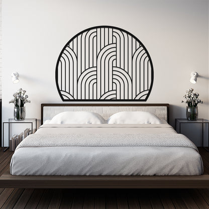 Simplest Abstract Design Metal Wall Art