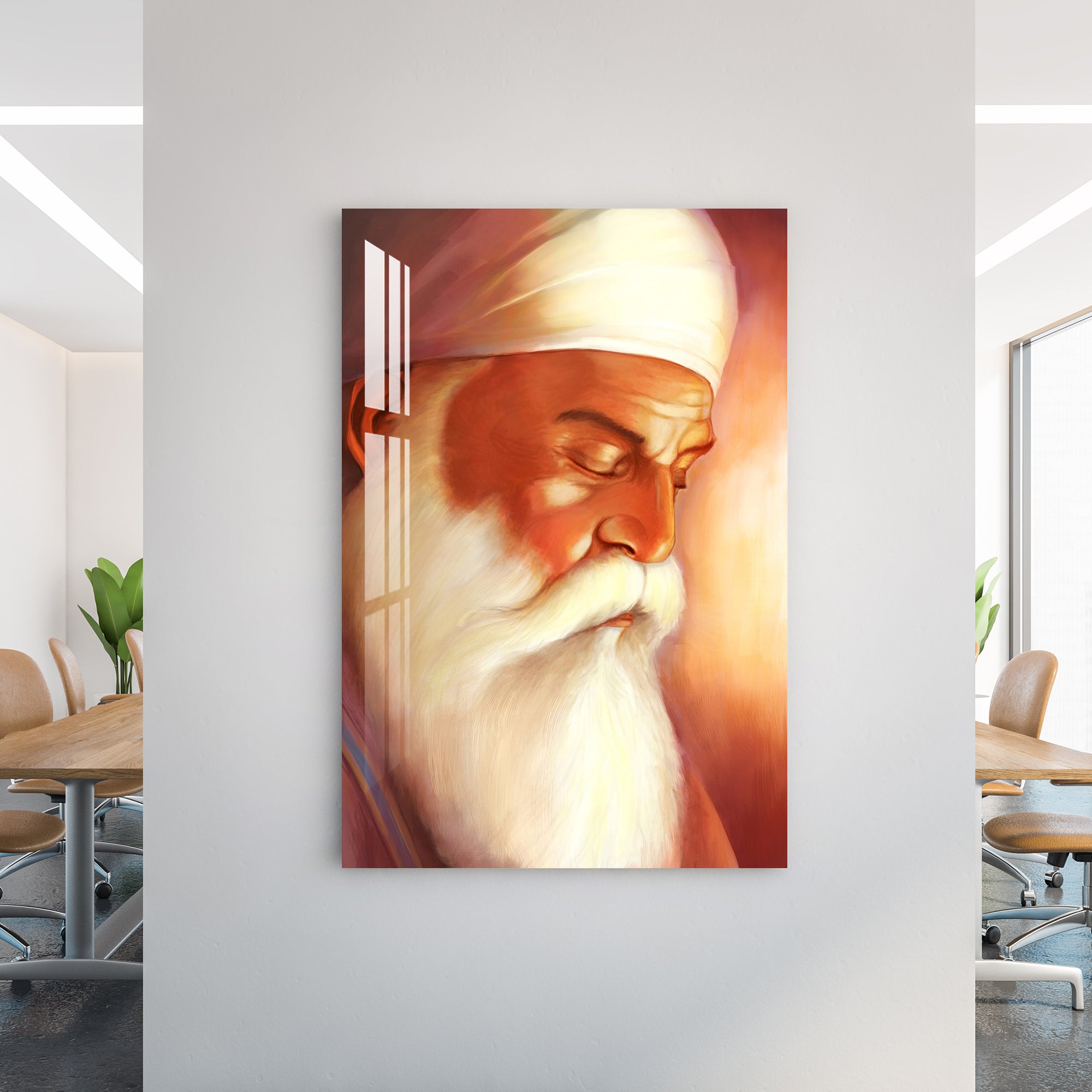 Wahe Guru Acrylic Wall Art