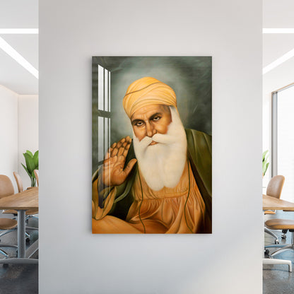 Guru Nanak Dev Ji Acrylic Wall Art