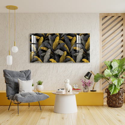 Banana Leaves Acrylic Wall Art