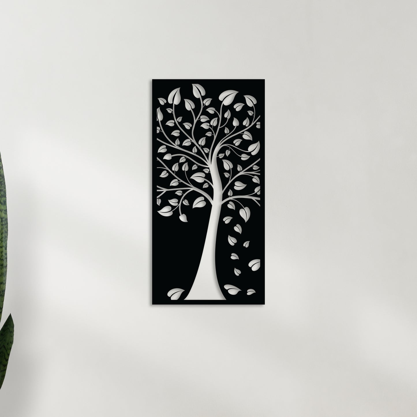 Falling Leaves Metal Wall Art