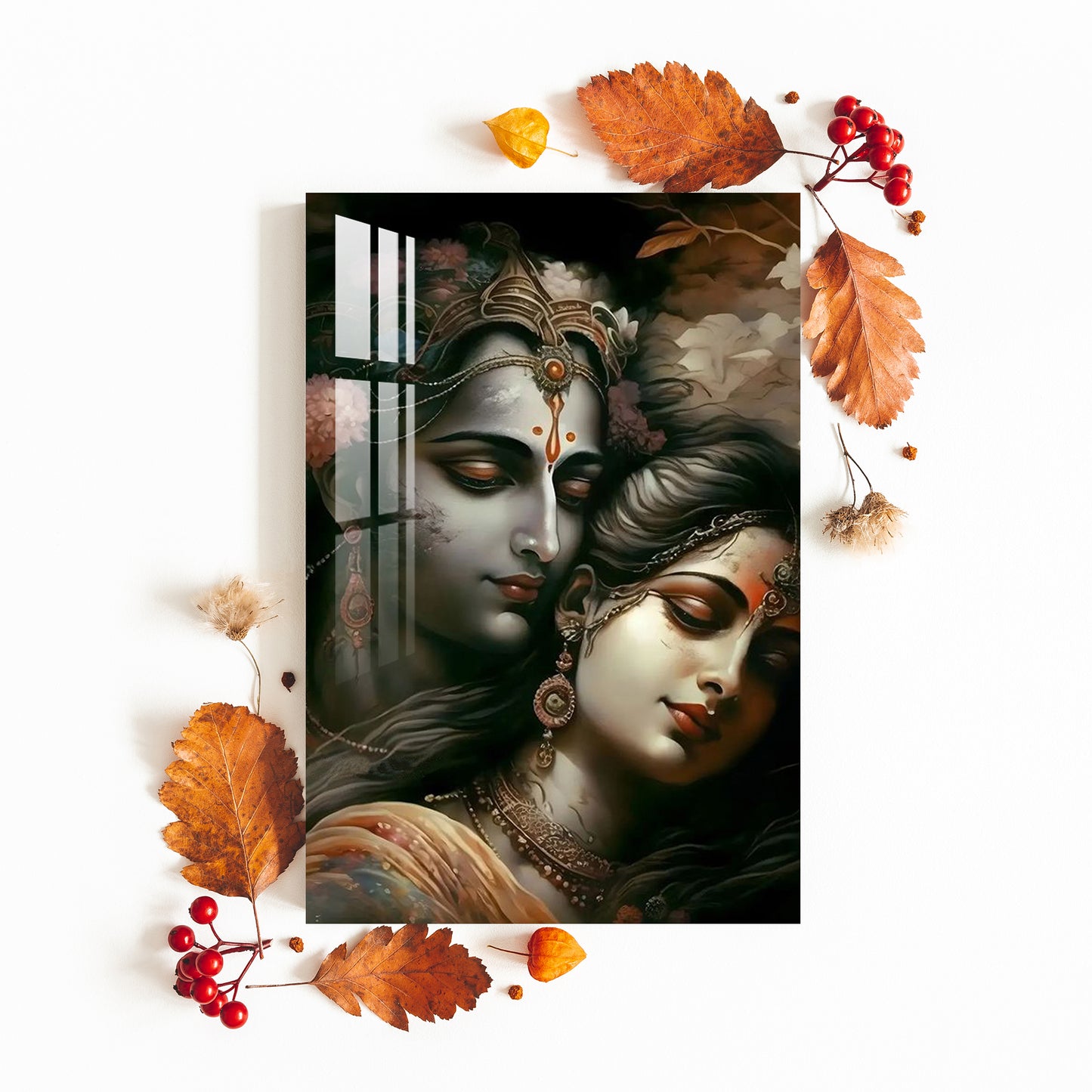 Religious Radha Krishna Acrylic Wall Art