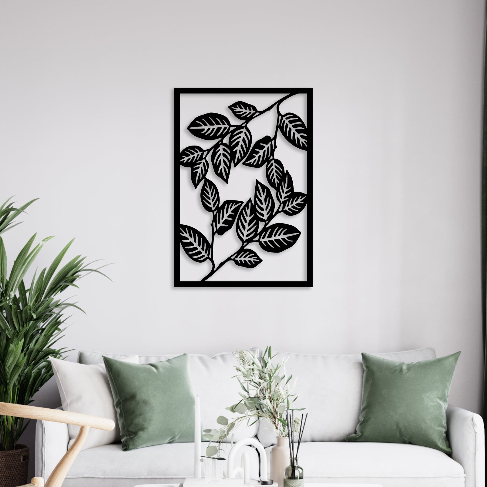 Leaves Metal Wall Art