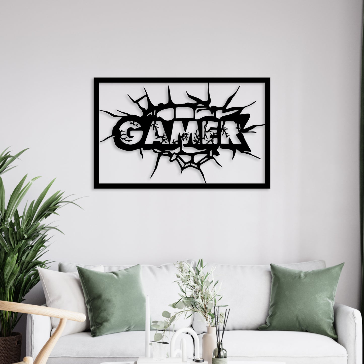 Gamer Metal Wall Art