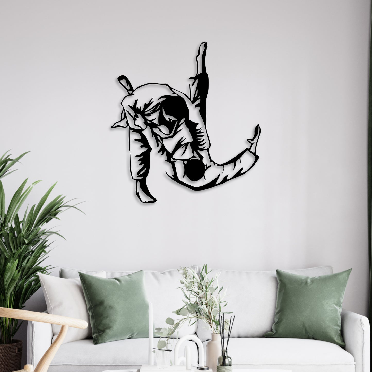 Karate Metal Wall Art