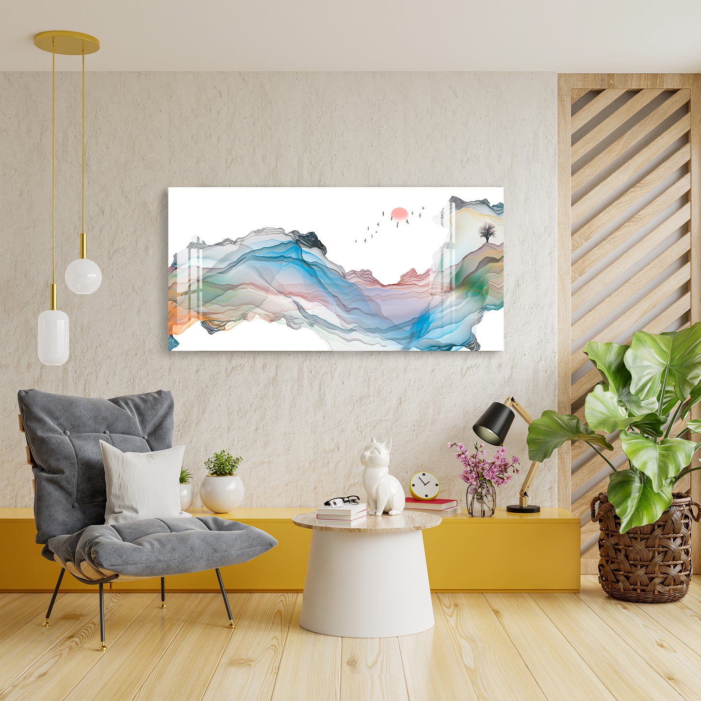 Colorful Surroundings Acrylic Wall Art