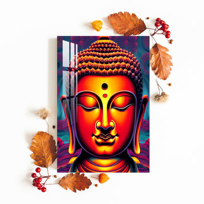 Meditating Buddha Acrylic Wall Art