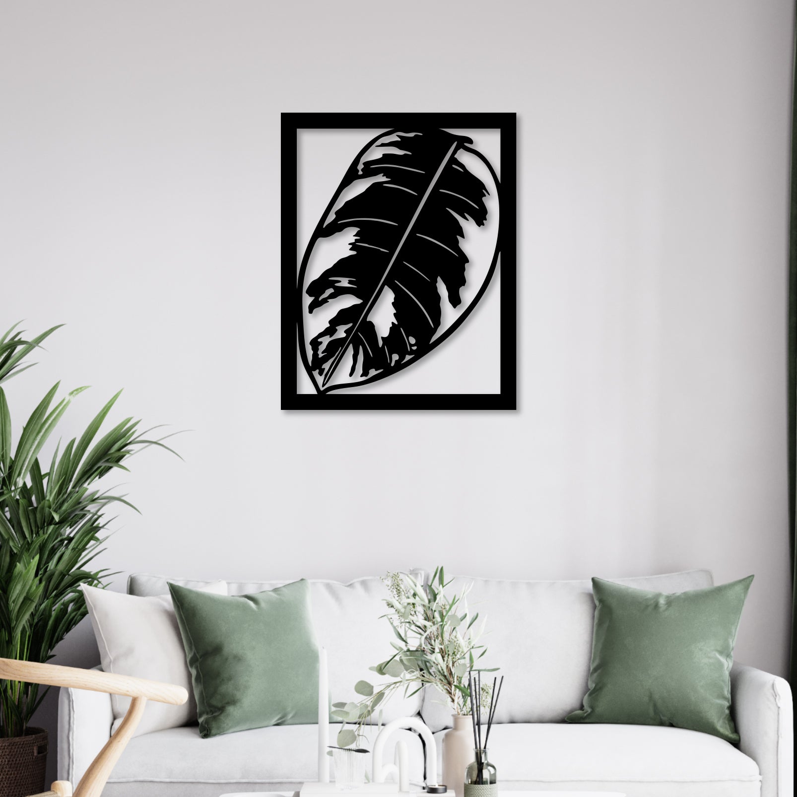 Leaf Metal Wall Art