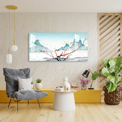 Morning in Himalayas Acrylic Wall Art