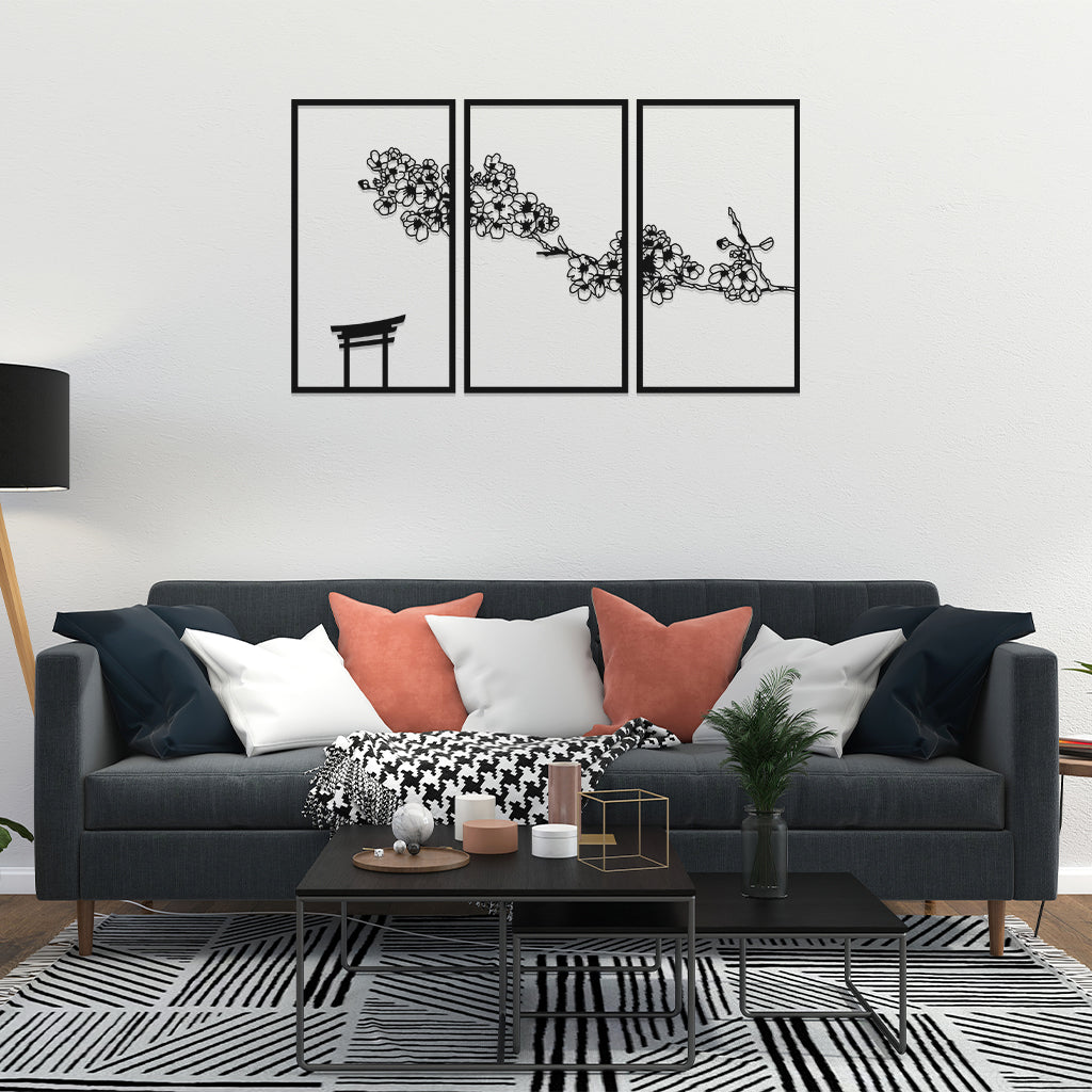 Ultimate 3 Frame set Metal Wall Art