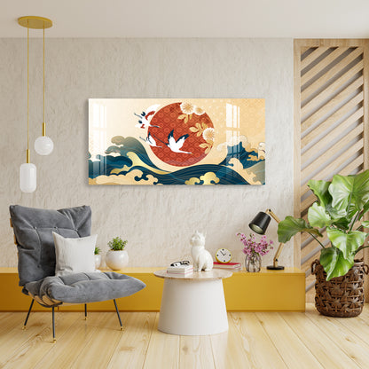 Summer Waves Acrylic Wall Art