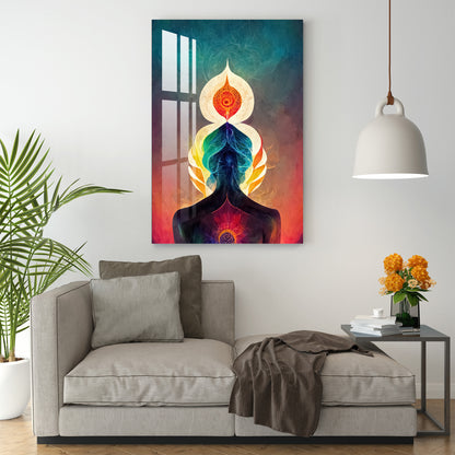 Peaceful Mind & Healthy Body Acrylic Wall Art