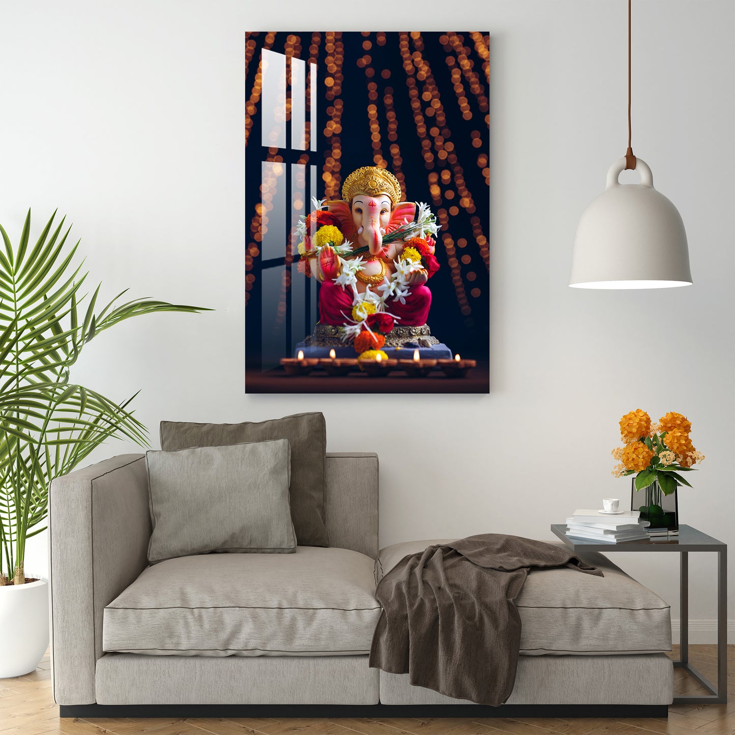 Shree Ganesh Acrylic Wall Art