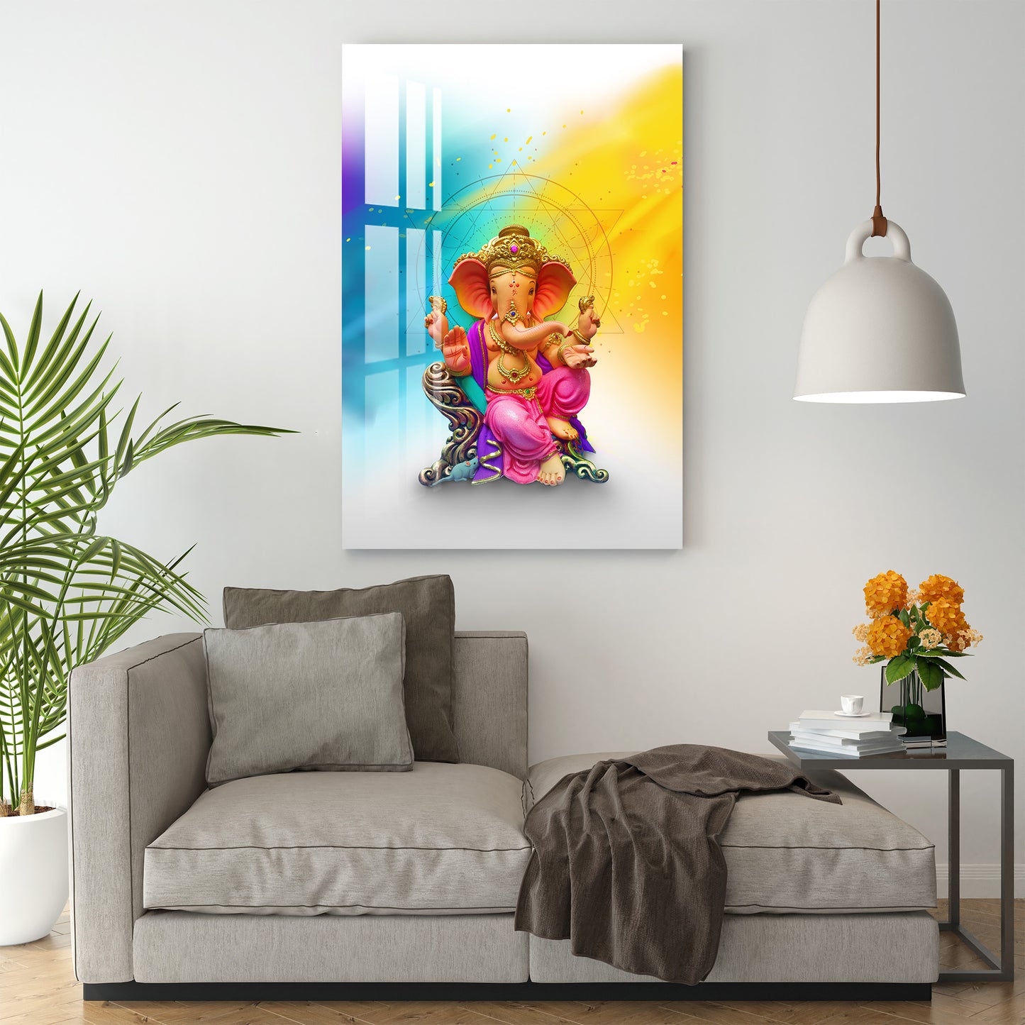 Ganpati Bappa Acrylic Wall Art