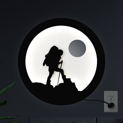 Mountaineer Shade White LED Wall Light & Wall  Lamp