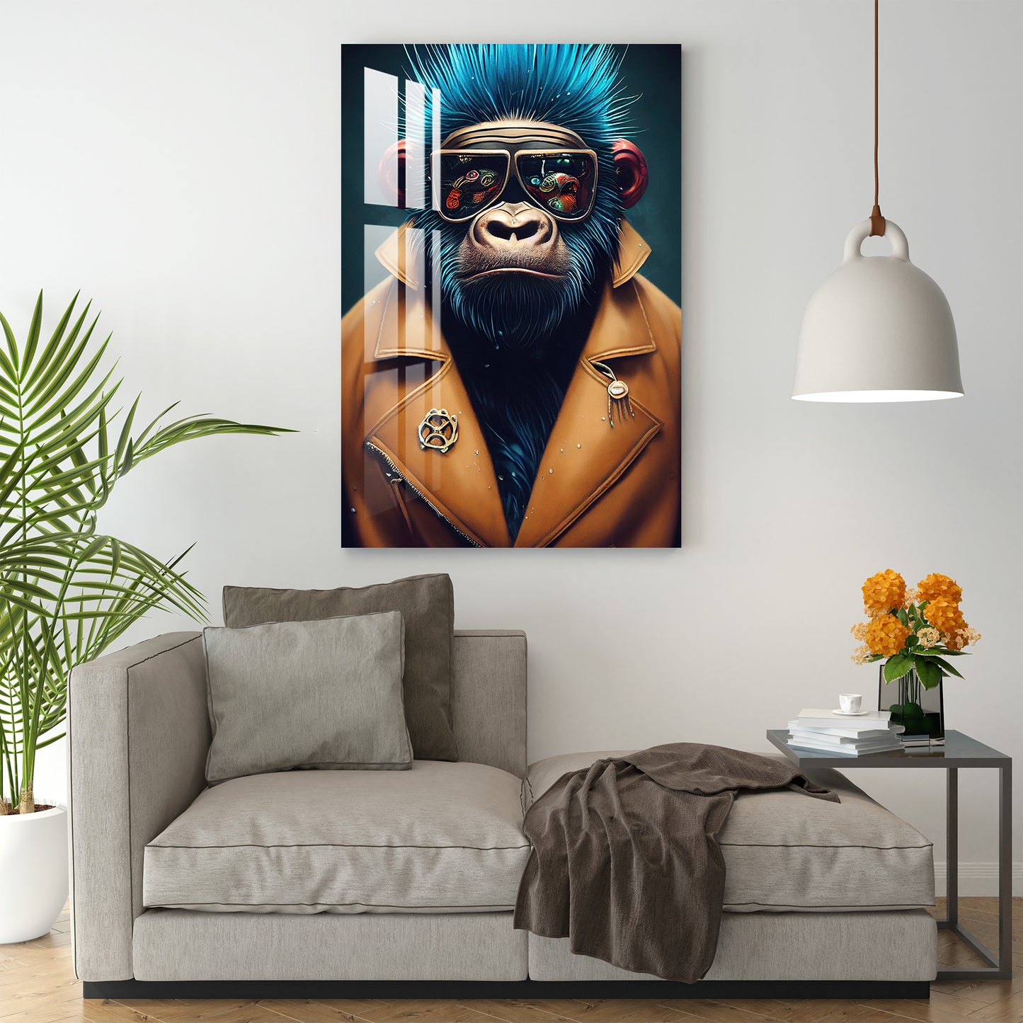 Funky Monkey Acrylic Wall Art