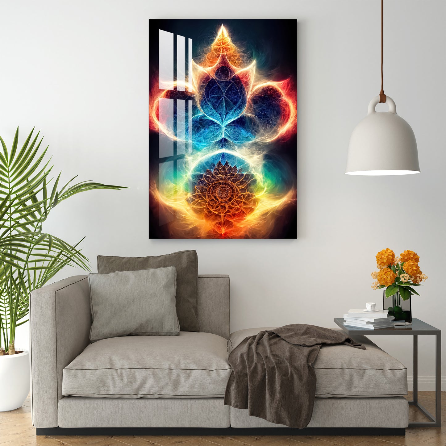 Spiritual Aura Acrylic Wall Art