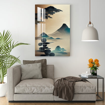 Riverside Scenery Acrylic Wall Art