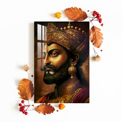 Chatrapati Shivaji Maharaj Acrylic Wall Art