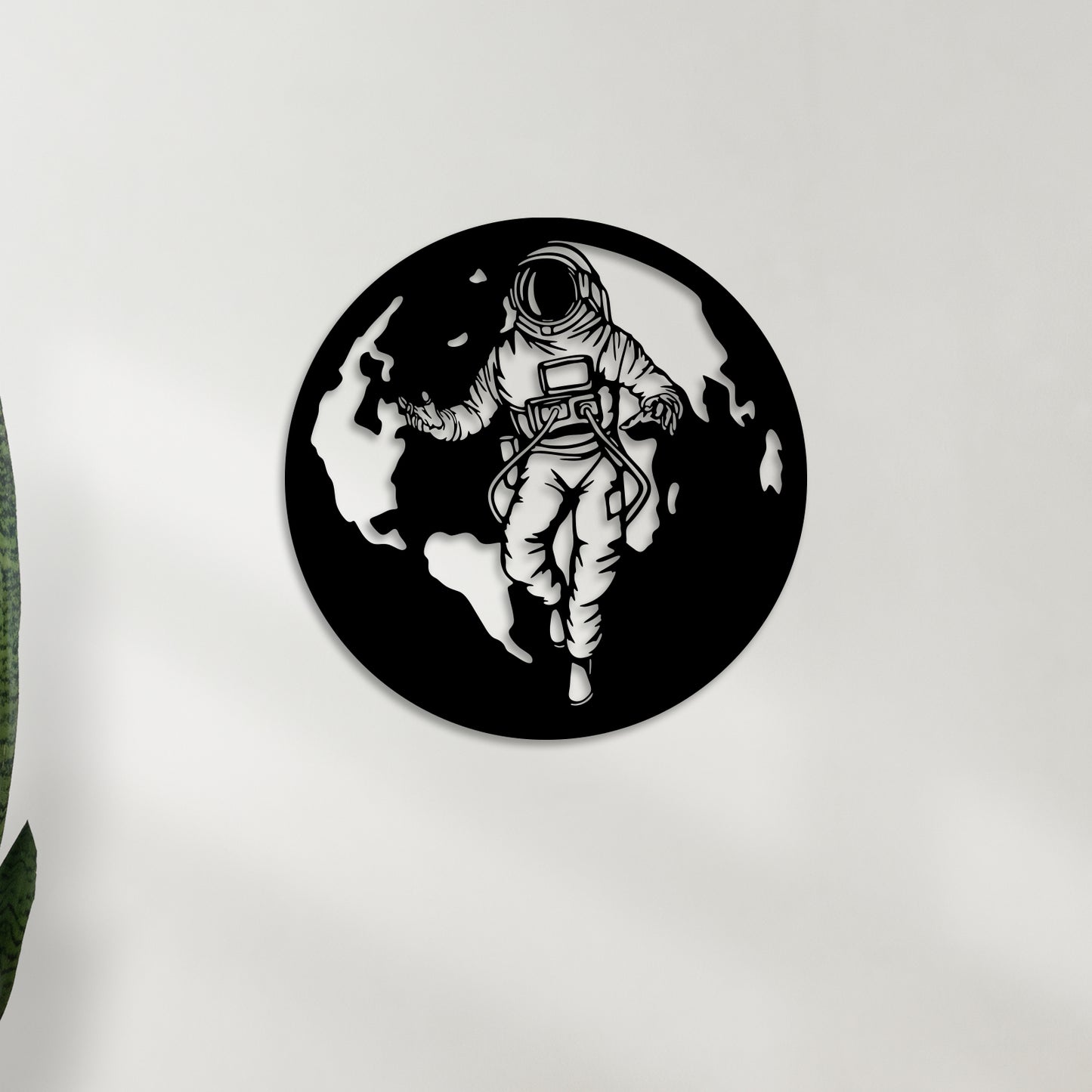 Astronaut Metal Wall Art