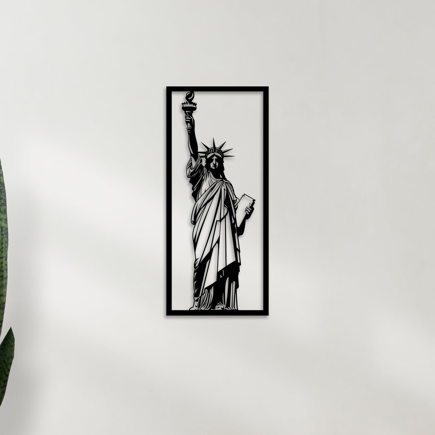 Statue of Liberty Metal Wall Art