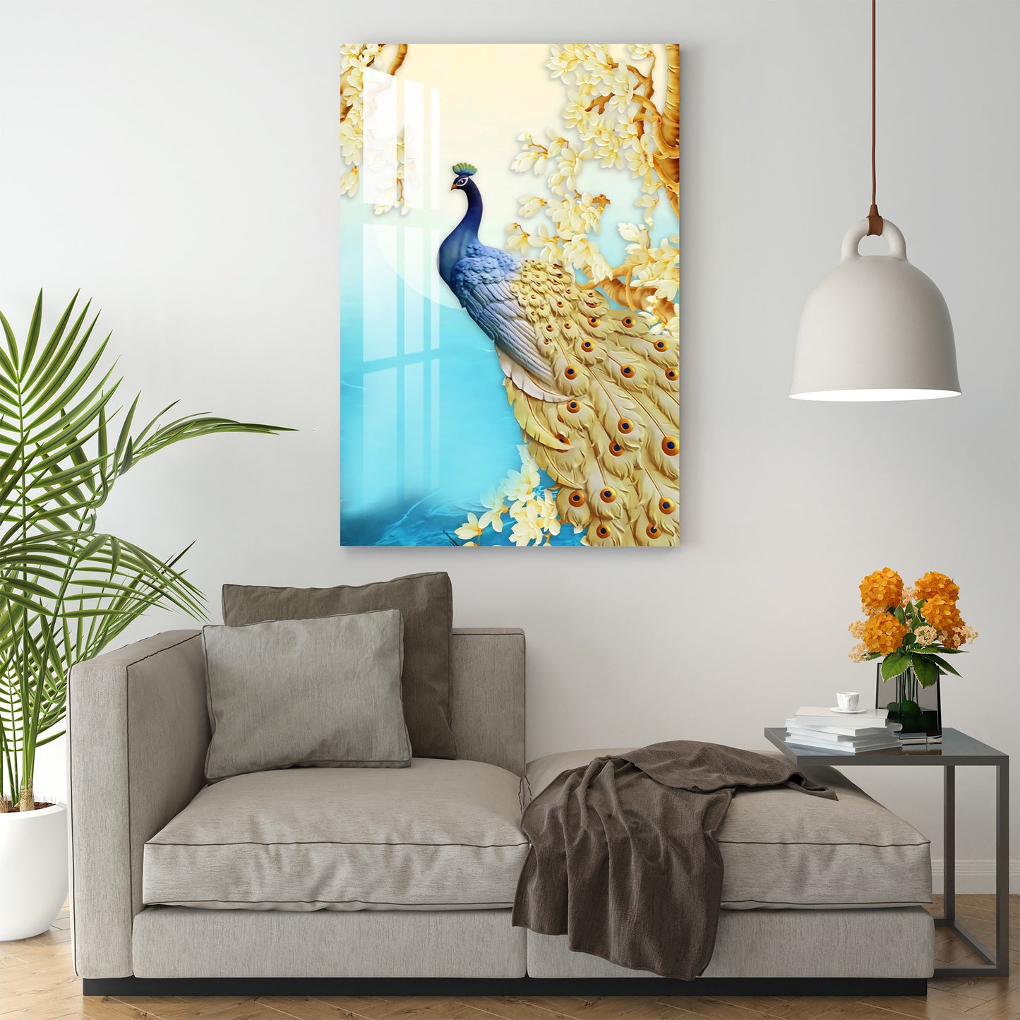 Unique Peacock Acrylic Wall Art