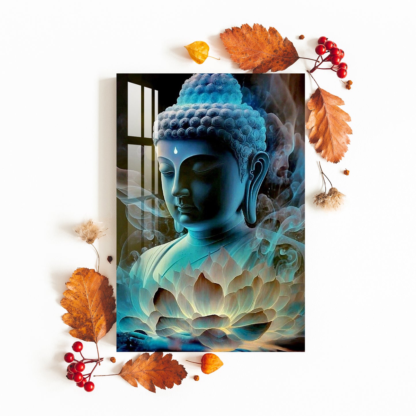 Divine Buddha Acrylic Wall Art